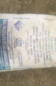 CAUSTIC SODA FLAKES - 25KG