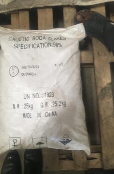 CAUSTIC SODA FLAKES - 25KG